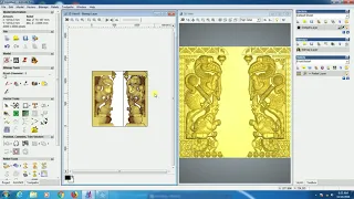 HOW TO MAKE 3D MODEL MIRROR  COPY PASTE IN  ARTCAM 2008