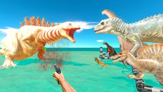 FPS Avatar Rescue Dinosaurs and Fight Kamata Kun - Animal Revolt Battle  Simulator
