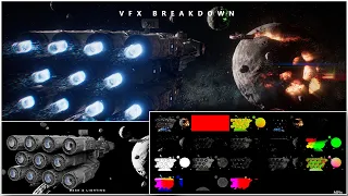 Spaceship DEEP Compositing - VFX Breakdown