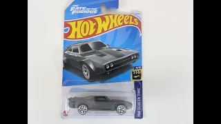 Hot Wheels 2024 Case D Mainline ' Ice Charger The Fate of the Furious