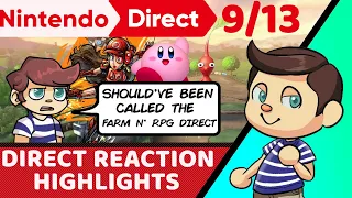 Nintendo Direct 9/13/2022 Reaction Highlights - Kirby, Pikmin, and a crap ton of RPG and Farm games!