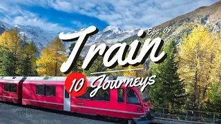 10 Most Beautiful Train Journeys In Europe - Train Travel Video