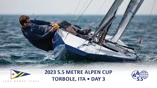Highlights from Day 3 at the 5.5 Metre Alpen Cup