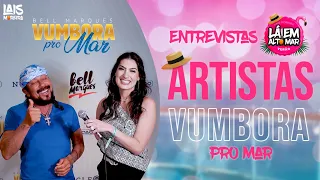 Entrevistei Bell Marques e mais cantores convidados do Navio Vumbora pro mar! | Lá Em Alto Mar