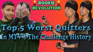 Top 5 Worst Quitters In MTV's The Challenge History