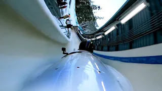 Down The Fastest Bobsled Track in the World POV