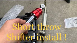 E30 E36 Short Throw Shifter Install !