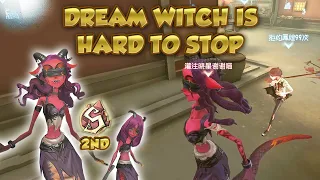 (2nd Dream Witch) Dream Witch Is Hard To Stop | Identity V | 第五人格 | アイデンティティV