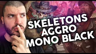 MONO NERO SCHELETRI! Il mio primo mazzo per Outlaws of Thunder Junction - Standard Deck MTG Arena