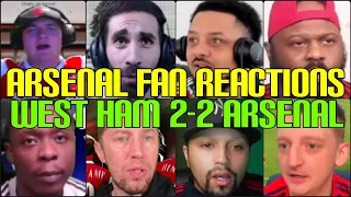 ARSENAL FANS REACTION TO WEST HAM 2-2 ARSENAL | FANS CHANNEL