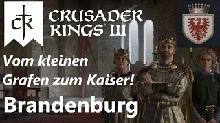 Crusader Kings 3 - Brandenburg | Vom Grafen zum Kaiser! #6 [Schwerer Start/Deutsch/Livestream]