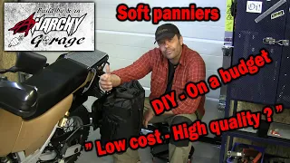 Semi DIY - Soft motorcycle waterproof panniers - on a budget - Yamaha XTZ660 Ténéré.