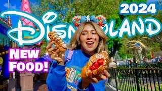 NEW Food Arrives At DISNEYLAND for 2024! We Are Back At The Disneyland Resort!