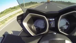 Yamaha xmax 250 Acceleration And Top Speed (2014)