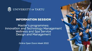 Master’s programmes in Business Management | Information Session | Open Doors Week 2022