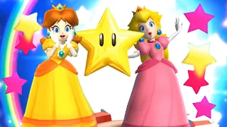 Mario Party 9 - Peach vs Daisy (Master CPU) - Magma Mine