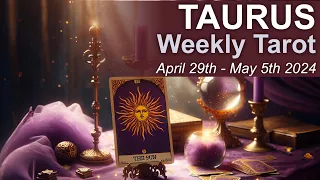 TAURUS WEEKLY TAROT READING "A MAJOR CHANGE OF DIRECTION TAURUS" April 29th to May 5th 2024 #tarot