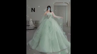 فستانك حسب حرفك 👗