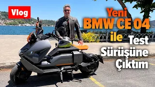 Yeni BMW CE 04 ile Test Sürüşüne Çıktım