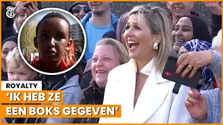 Máxima schittert tijdens Koningsspelen: ‘Echt leuk!’