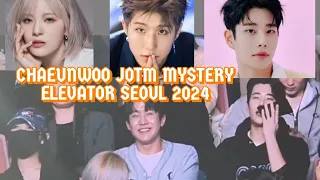 Astro MJ, JINJIN and Billie MOON SUA in CHAEUNWOO'S JOTM Seoul 2024