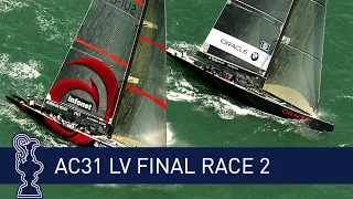 31st America's Cup LV Finals SUI vs. USA Race 2
