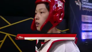 509 W-46kg R-32 SAHIB Soukaina MAR 🔵 vs 🔴 WANG Xiaolu CHN I Guadalajara 2022 WT Championships