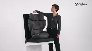 How to Adjust the Patented Reclining Headrest I Solution T i-Fix Car Seat I CYBEX