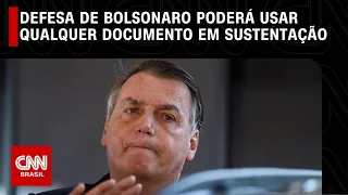 Defesa de Bolsonaro poderá usar qualquer documento em sustentação, diz Moraes | CNN ARENA