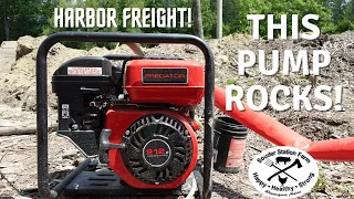 Harbor Freight Predator 2 In 212Cc Gasoline Engine Semi Trash Water Pump 158 Gpm Review