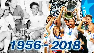 Las Champions del Real Madrid: 1956 - 2018 | Real Madrid: La Leyenda Blanca | Prime Video España