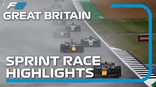 F2 Sprint Race Highlights | 2022 British Grand Prix