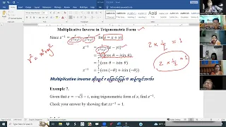 Complex Number Revision(2) by using calculator