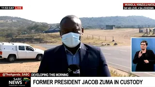 Jacob Zuma | Calm outside former president's home in Nkandla