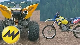 Offroad-Vergleich: Motocross-Motorrad vs. Quad