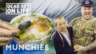 Matty Eats Pho & Other Vietnamese Street Eats In Hanoi | Dead Set on Life Season 2 Episode 2
