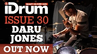 Daru Jones | iDrum Magazine issue 30 - OUT NOW!!!
