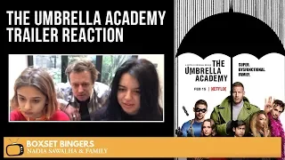 The Umbrella Academy (Netflix Series) Trailer - Nadia Sawalha & Family Reaction