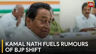Kamal Nath Spotted in Delhi Amid Speculations of Joining BJP | Kamal Nath News Today