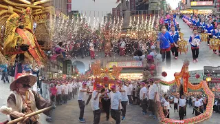 將近百台遊覽車！龐大的進香團信眾！台北「松山慈祐宮」前往「北港朝天宮」赴會進香大典