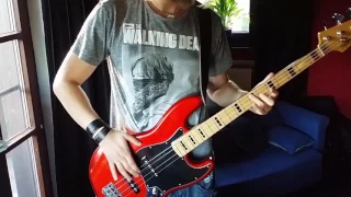 Guano Apes - Lords of the Boards (bass cover)(4 strings)(easy way of playing)(tabs in description)
