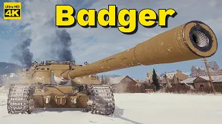 World of Tanks 6 Kills 10,7k damage Badger | 4K Video | - My battle My rules