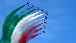 RIAT 2022 - FRECCE TRICOLORI - STUNNING AEROBATICS FROM THE ITALIAN TEAM / ITALIAN AIRFORCE