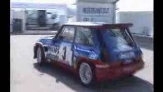 Jean Ragnotti - Parking a R5 Maxi Turbo