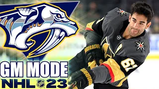 NHL 23 - Nashville Predators - GM Mode Commentary ep 4