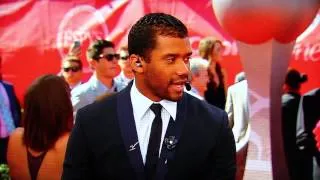 Russell Wilson pre-ESPYs Interview