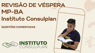 AFO PARA MP/BA - REVISÃO DE VÉSPERA