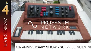 Pro Synth Network LIVE! - Ep. 208 - 4th Anniversary - Anthony Marinelli, Mick MacNeil, Dina Pearlman