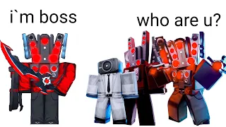 NEW Hyper Knife Titan meet other speakermen... (Meme)