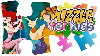 Games for Kids: Hercules cartoon puzzle